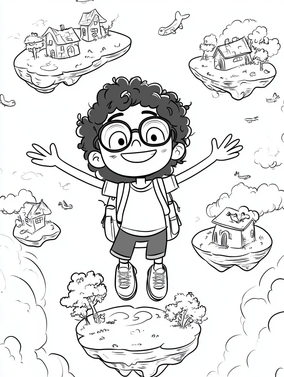 Leo coloring page 1